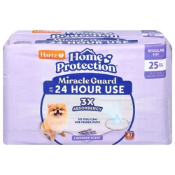 Hartz Home Protection Miracle Guard Lavender Scent Regular Size Dog Pads