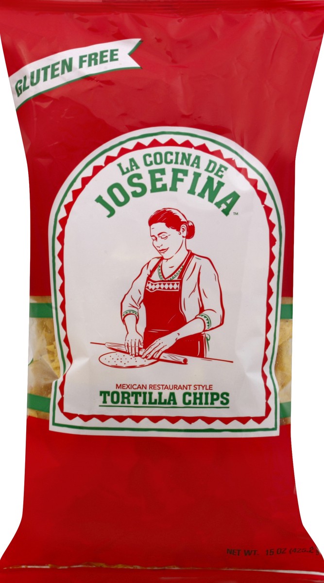 slide 1 of 5, LA Cocina De Josefina Tortilla Chips 15 oz, 15 oz