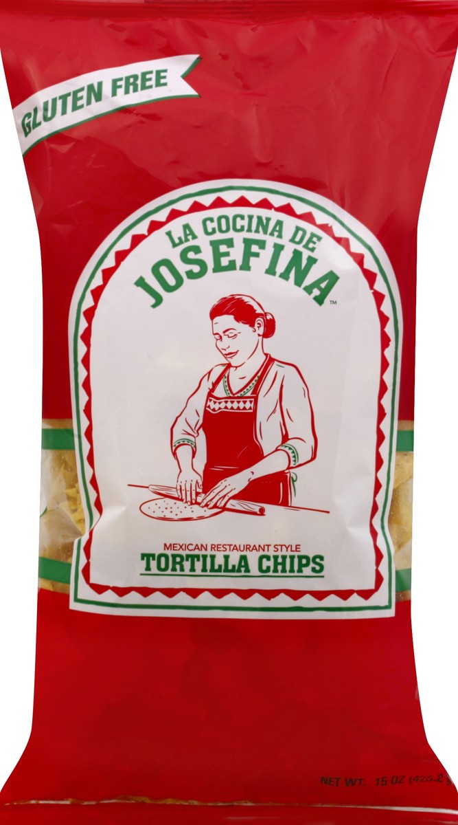 slide 5 of 5, La Cocina De Josefina Tortilla Chips, 15 oz