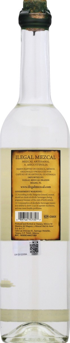 slide 3 of 11, Ilegal Mezcal Joven 750 ml, 750 ml