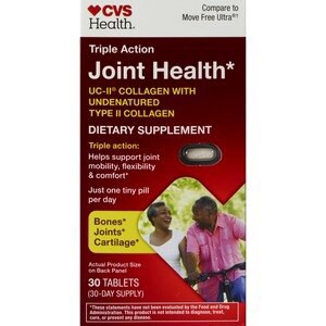 slide 1 of 1, CVS Health Triple Action Joint Health Tablets, 30 Ct, 1 ct