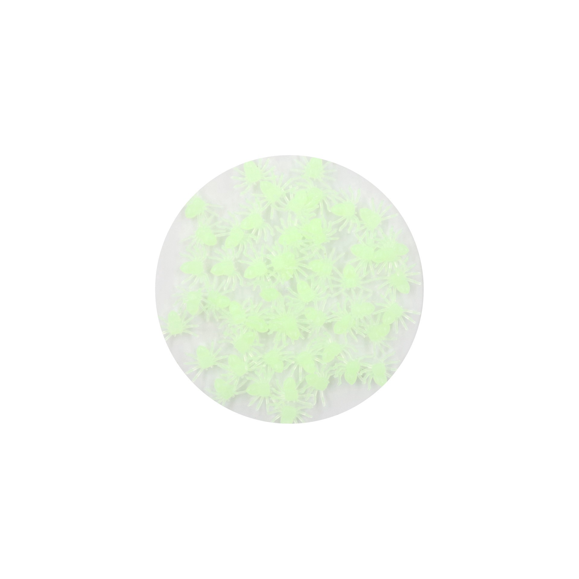 slide 2 of 4, Mini Glow-In-The-Dark Spiders, 50ct. By Ashland, 50 ct