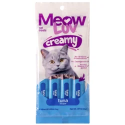 Meow Luv Creamy Tuna Flavor Cat Treat 1.97oz