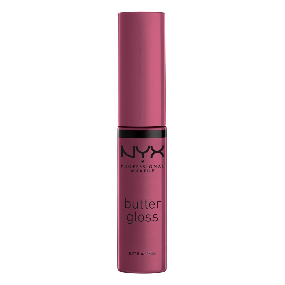 slide 15 of 20, NYX Professional Makeup Butter Lip Gloss - 41 Cranberry Pie - 0.27 fl oz, 0.27 fl oz