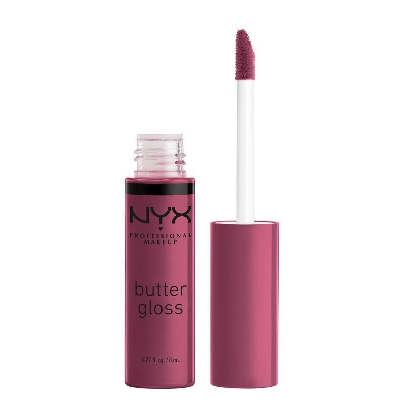 slide 1 of 20, NYX Professional Makeup Butter Lip Gloss - 41 Cranberry Pie - 0.27 fl oz, 0.27 fl oz