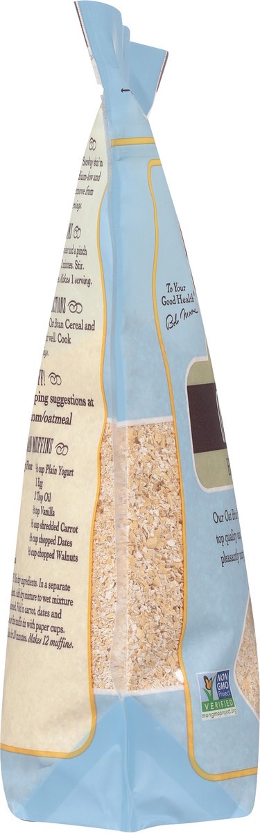 slide 9 of 9, Bob's Red Mill High Fiber Oat Bran Hot Cereal 18 oz, 18 oz