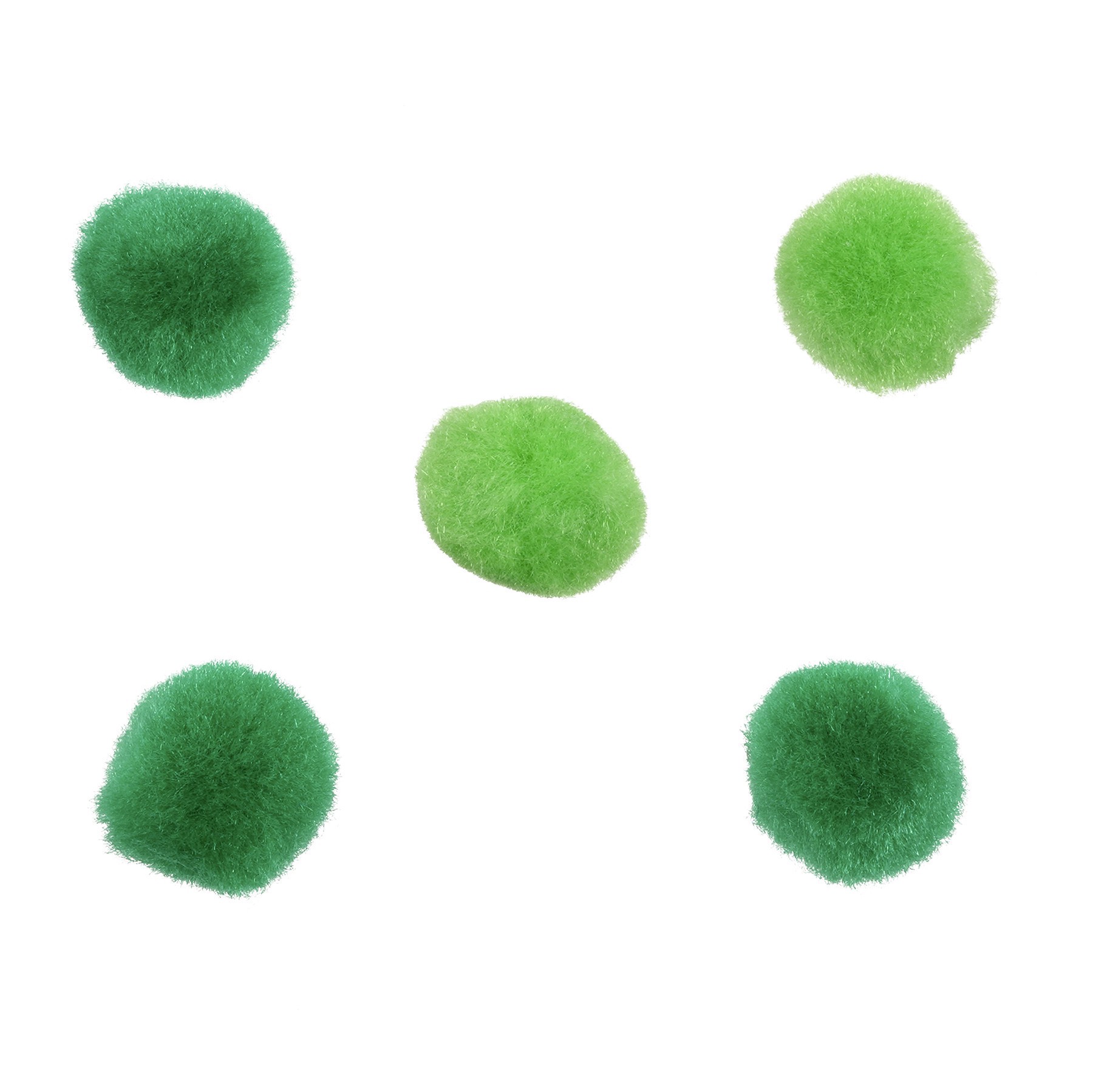 slide 2 of 3, Green Pom Poms By Creatology, 65ct., 65 ct