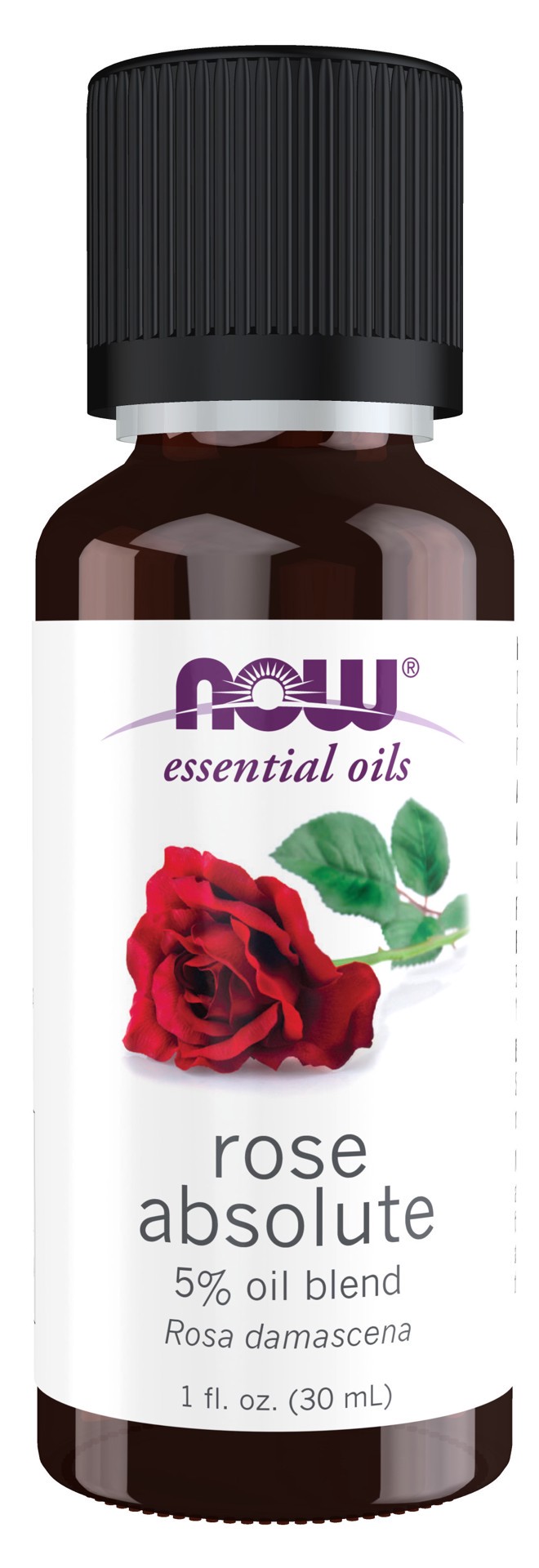 slide 1 of 9, NOW Rose Absolute Oil Blend - 1 fl. oz., 1 oz