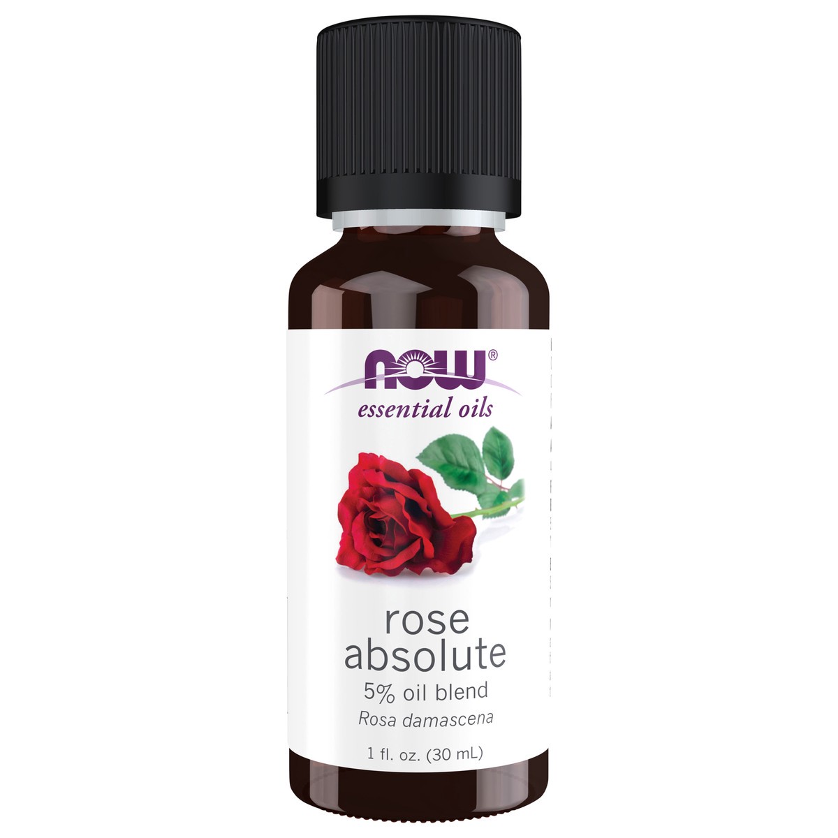 slide 1 of 9, NOW Rose Absolute Oil Blend - 1 fl. oz., 1 oz