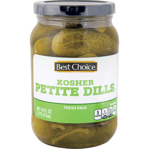 slide 1 of 1, Best Choice Mini Dill Pickles, 16 oz