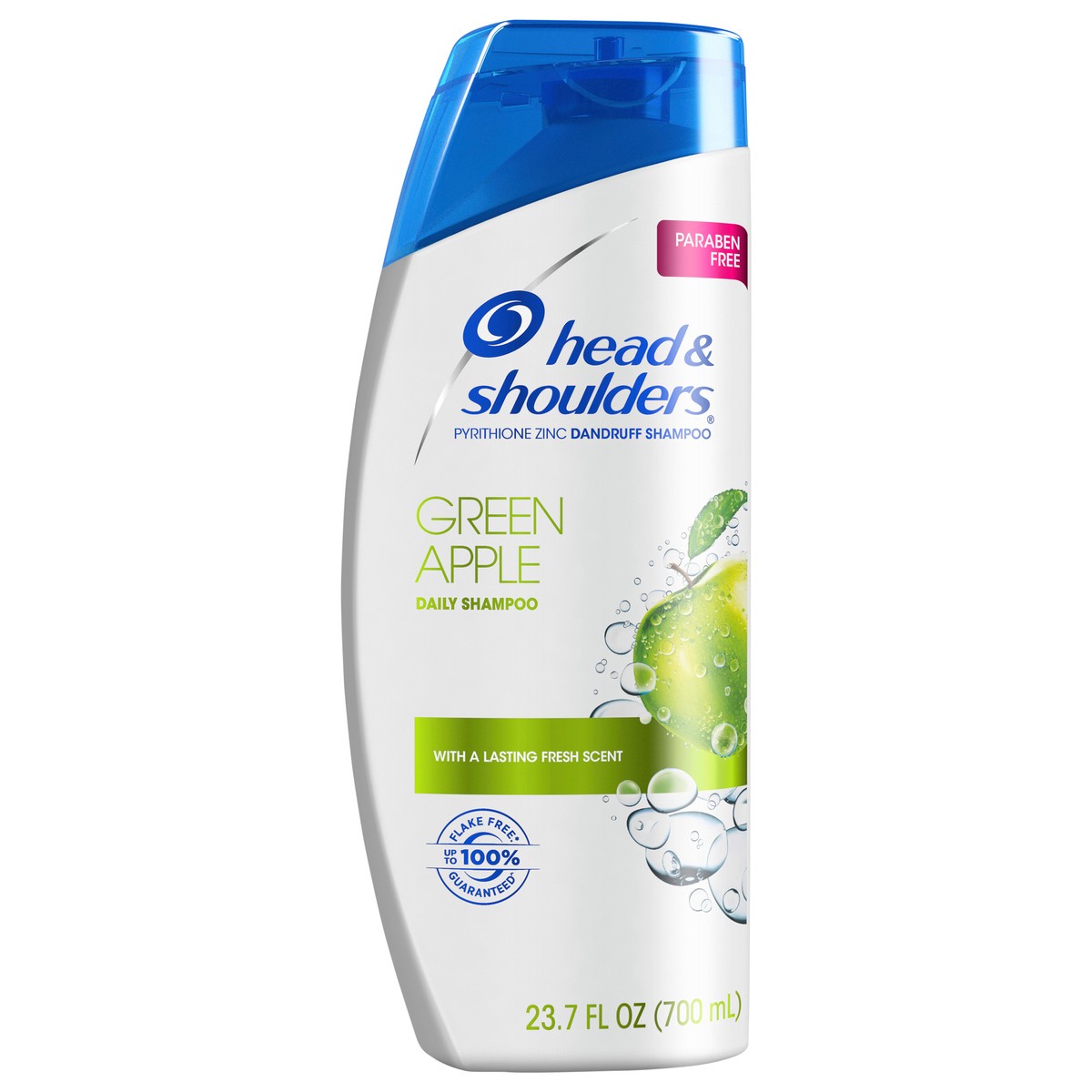 slide 1 of 1, Head & Shoulders Green Apple Anti-Dandruff Shampoo, 23.7oz, 23.7 fl oz
