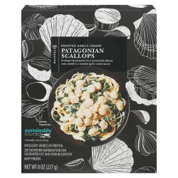 Publix Premium Roasted Garlic Cream Patagonian Scallops
