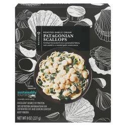 Publix Premium Roasted Garlic Cream Patagonian Scallops
