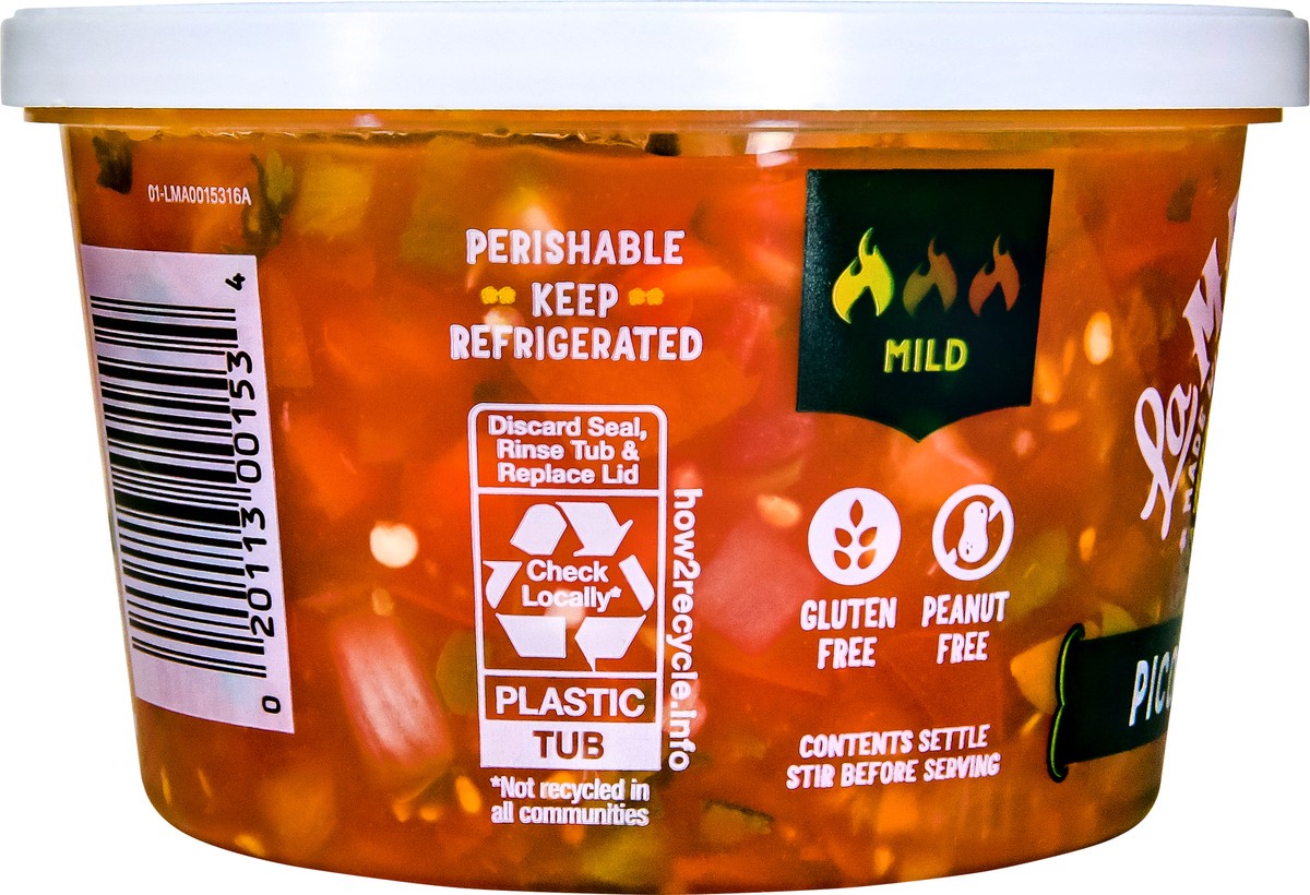 slide 5 of 13, La Mexicana Pico de Gallo 16oz, 14 oz