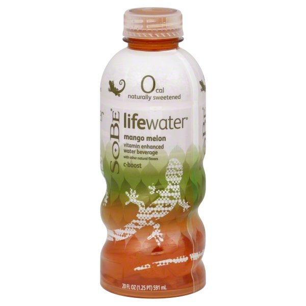 slide 1 of 1, SoBe Lifewater Mango Melon - 20 oz, 20 oz