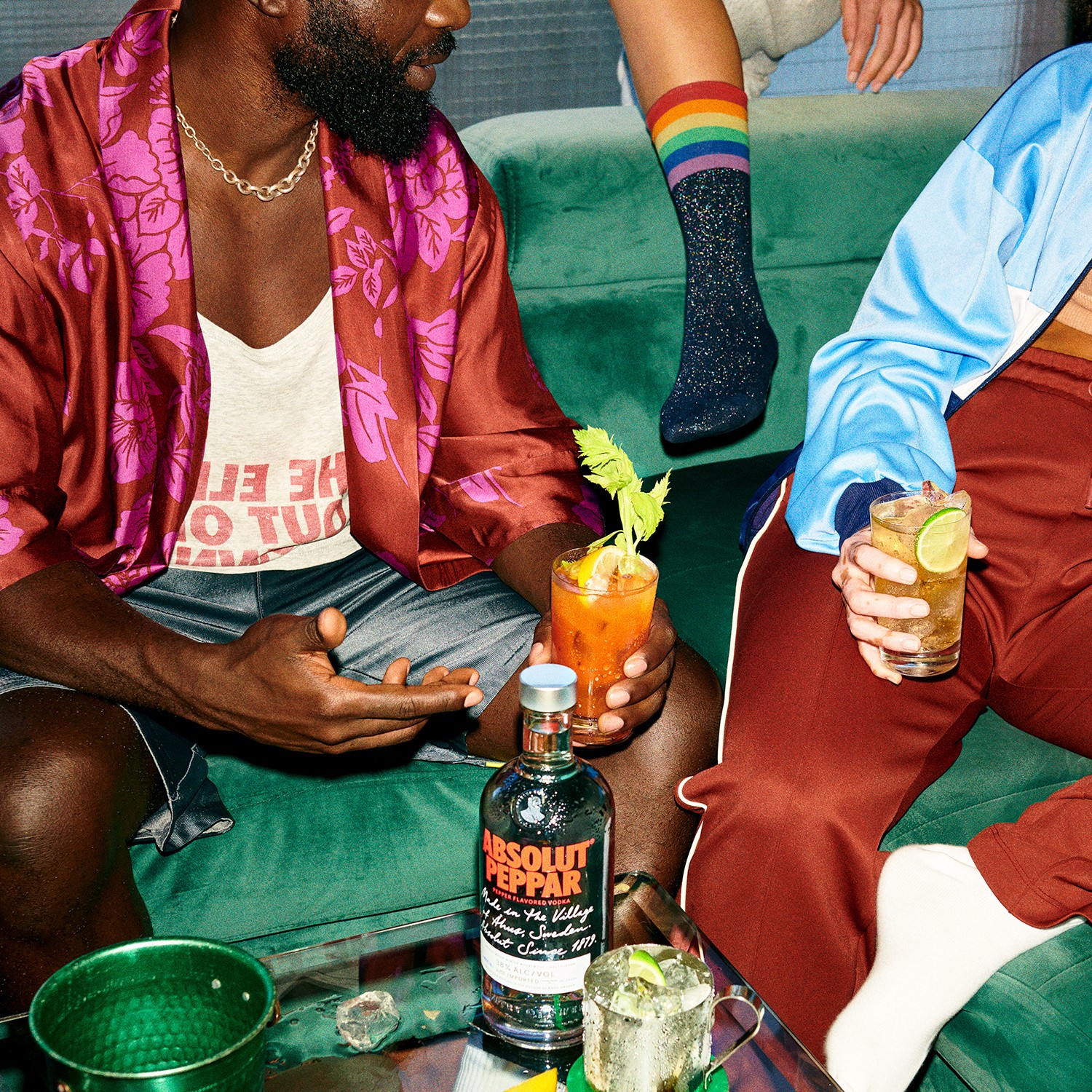 slide 8 of 8, Absolut Peppar Flavored Vodka, 1 L Bottle, 38% ABV, 1 liter