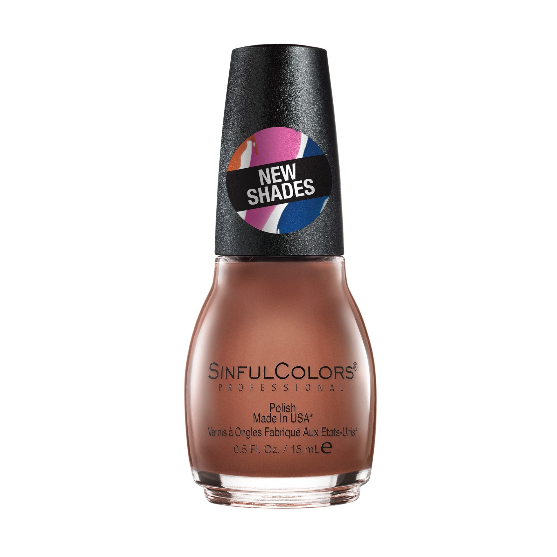 slide 1 of 1, Sinful Colors Professional Nail Polish Enamel, Hot Toffee, 0.5 oz