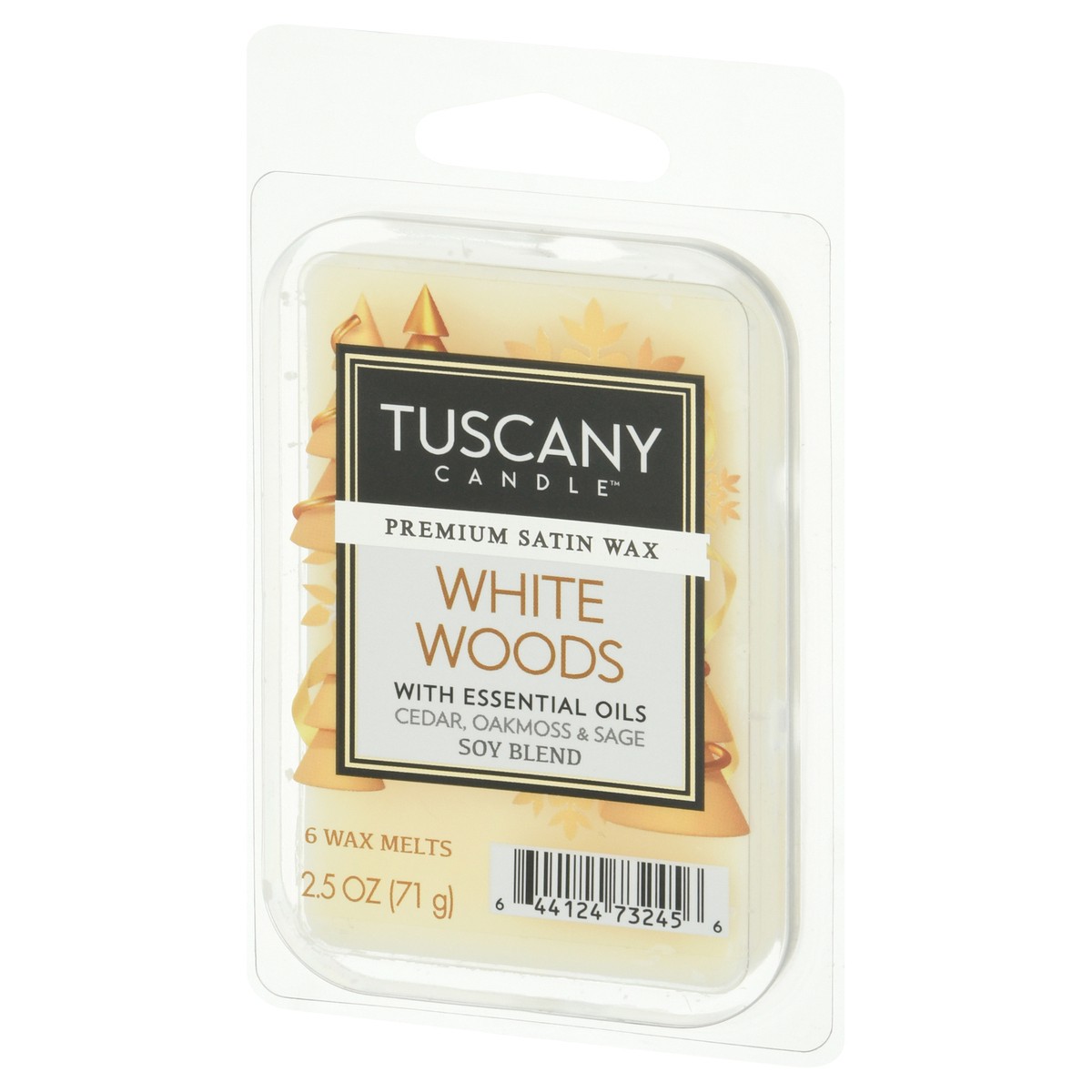 slide 6 of 9, Tuscany Candle White Woods Wax Melts 6 ea, 6 ct