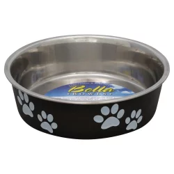 Loving Pets Products Espresso Colored Medium Bella Dog Bowl