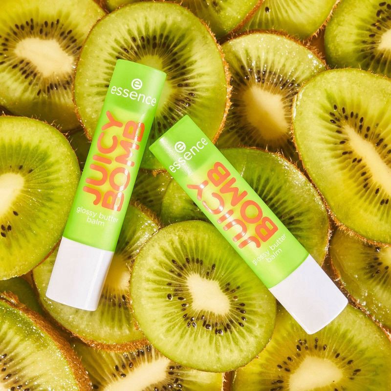 slide 4 of 9, essence Juicy Bomb Glossy Butter Balm 04 Kiwi To My Heart - 0.08oz, 0.08 oz
