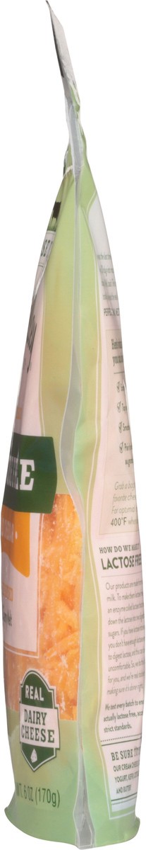 slide 6 of 13, Green Valley Creamery Lactose Free Mild Cheddar Shredded Cheese 6 oz, 1 ct