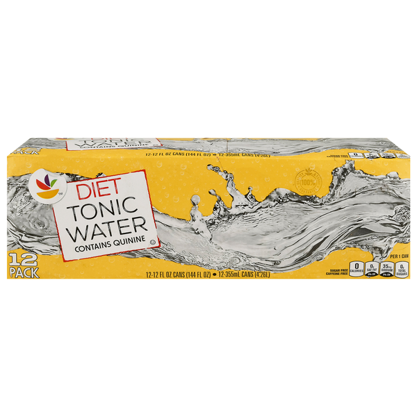 slide 1 of 1, Giant Diet Tonic Water - 12 pk, 12 ct; 12 oz