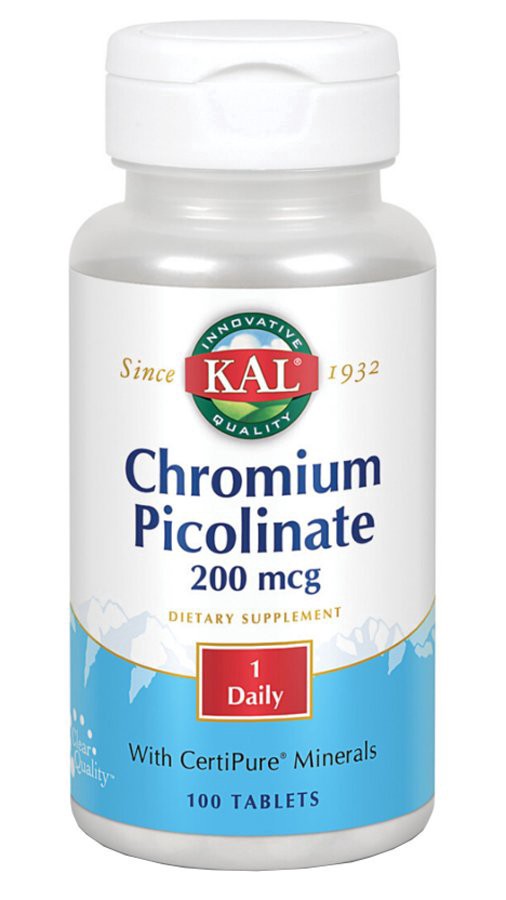 slide 1 of 1, Kal Chromium Picolinate ActivMelt, 120 ct