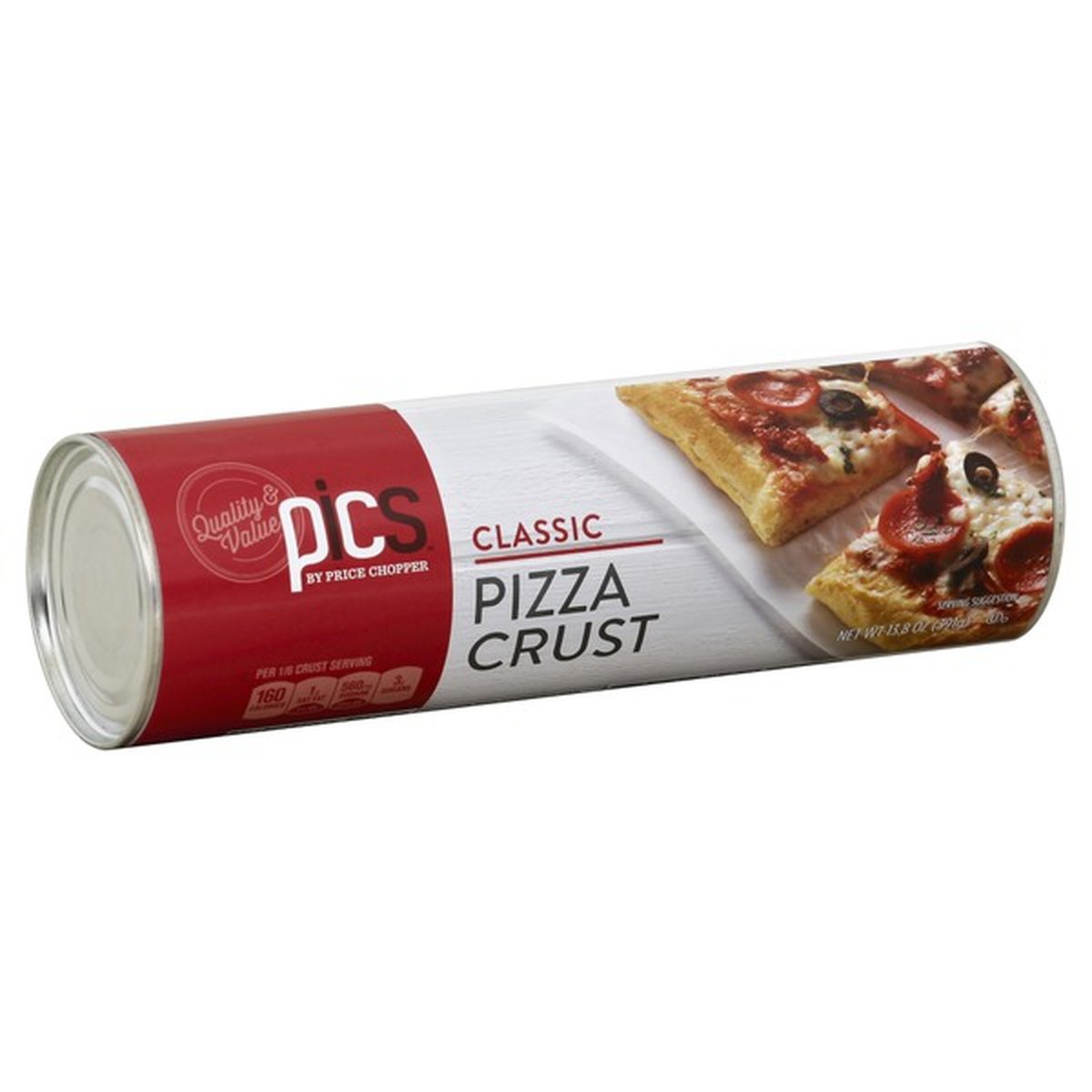 slide 1 of 1, PICS Classic Pizza Crust, 13.8 oz