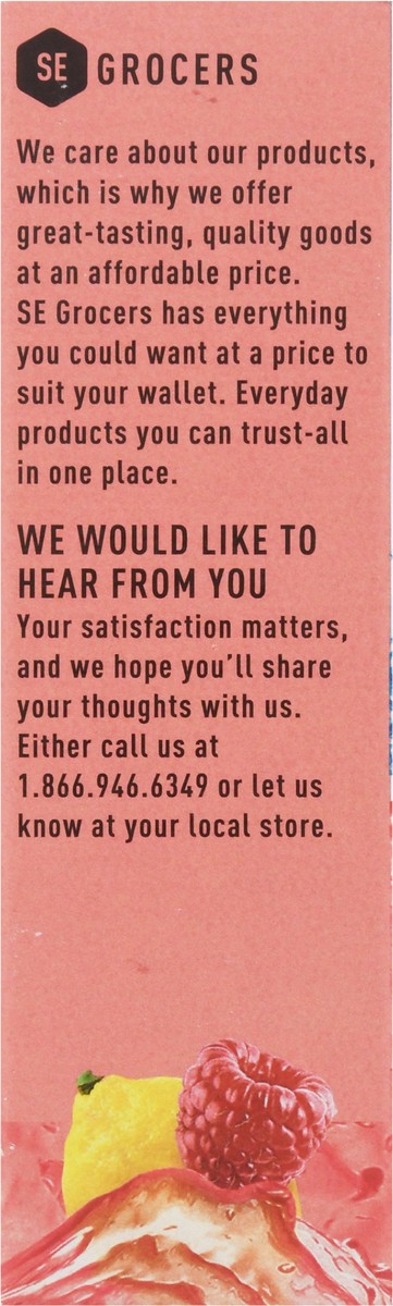 slide 3 of 9, SE Grocers Rasp Lemonade Drk Mx - 10 ct, 10 ct