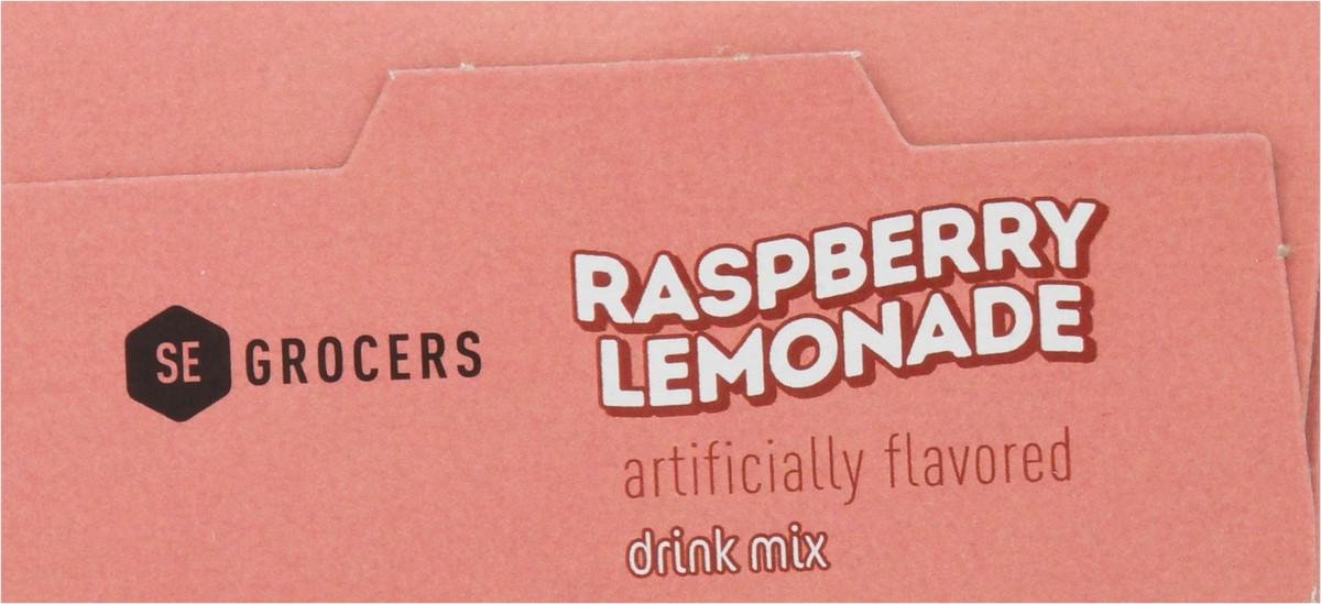 slide 6 of 9, SE Grocers Rasp Lemonade Drk Mx - 10 ct, 10 ct