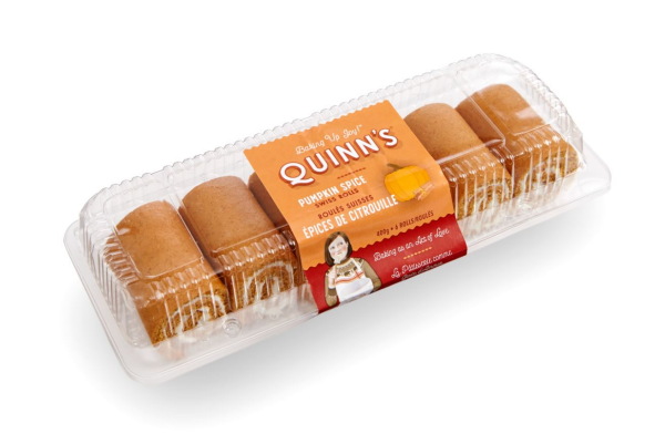 slide 4 of 29, Quinn's Pumpkin Swiss Rolls, 1 ct