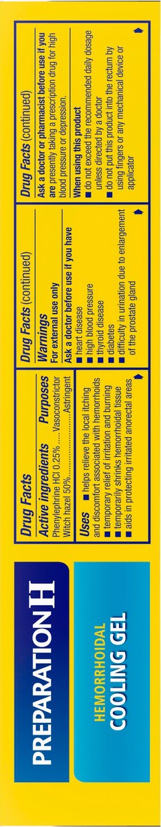 slide 2 of 14, Preparation H Hemorrhoid Cooling Gel with Aloe - 1.8 Oz, 1.8 oz