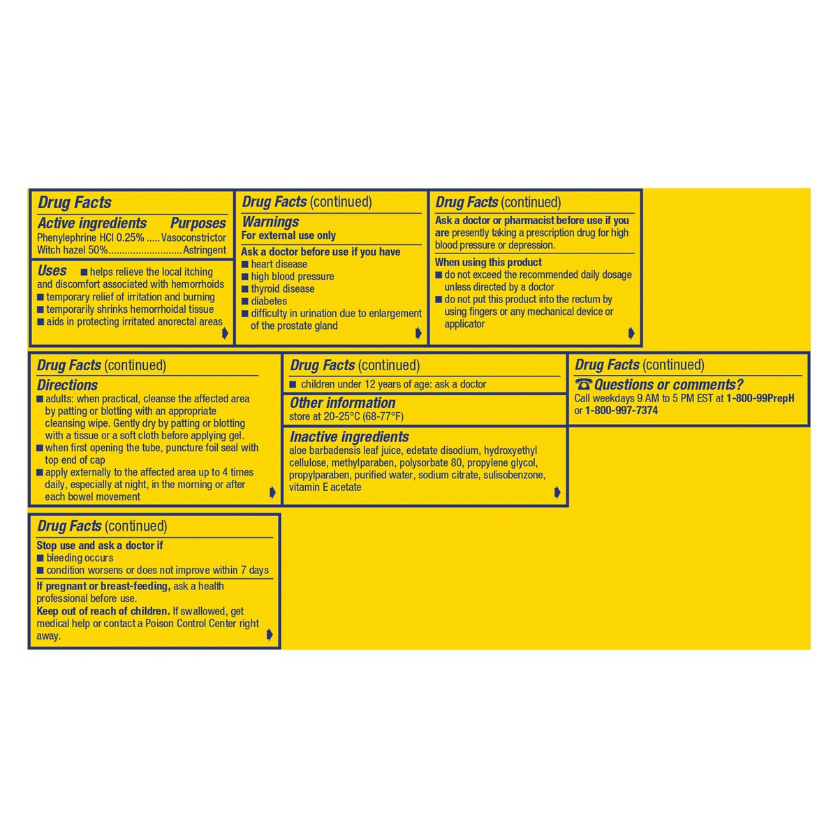 slide 14 of 14, Preparation H Hemorrhoid Cooling Gel with Aloe - 1.8 Oz, 1.8 oz