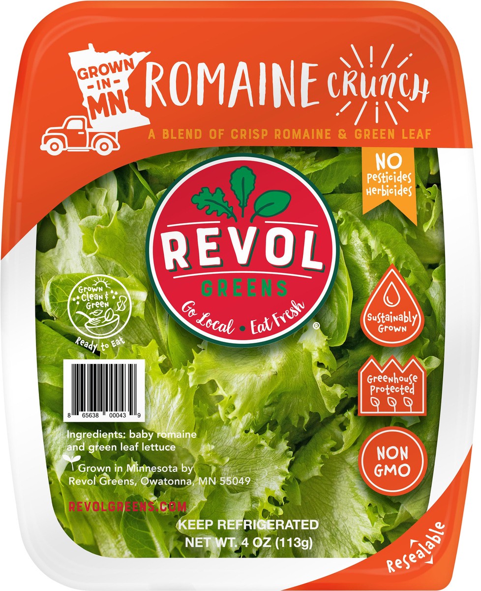 slide 2 of 2, Revol Greens Romaine Crunch, 4.5 oz