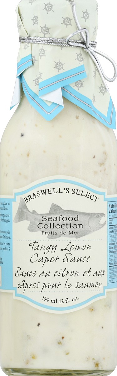 slide 2 of 2, Braswell's Select Tangy Lemon Caper Sauce 12 fl oz, 12 fl oz