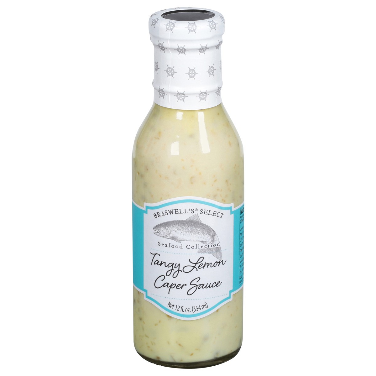 slide 1 of 2, Braswell's Select Tangy Lemon Caper Sauce 12 fl oz, 12 fl oz