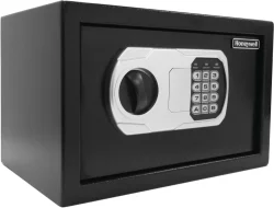 Honeywell Small Steel Security Safe - Black
