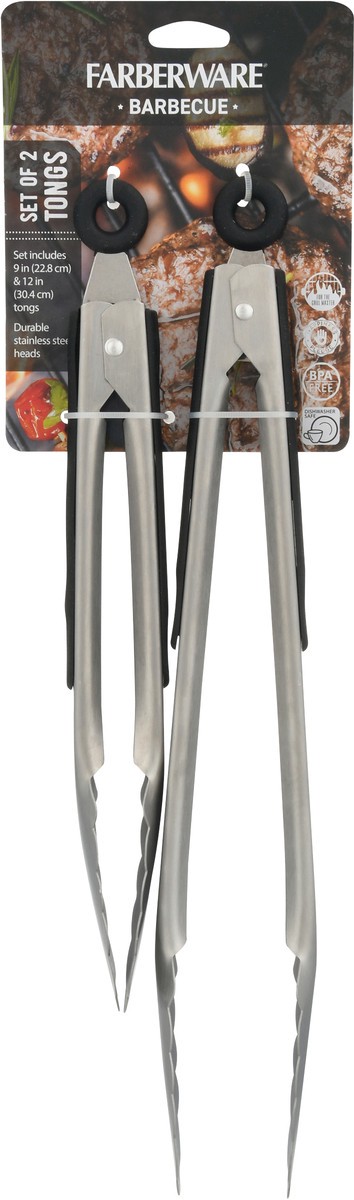 slide 5 of 9, Farberware Barbecue Tongs 2 1 ea, 1 ct