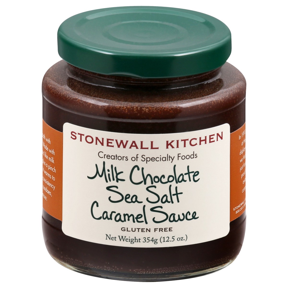 slide 11 of 13, Stonewall Kitchen Milk Chocolate Sea Salt Caramel Sauce 354 gr, 354 g