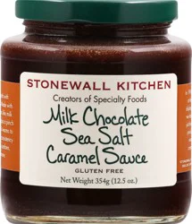 Stonewall Kitchen Milk Chocolate Sea Salt Caramel Sauce 354 g