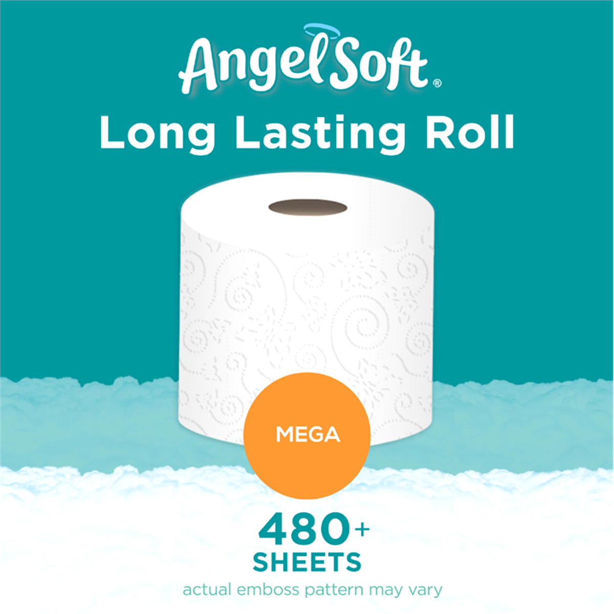 slide 7 of 12, Angel Soft Mega Roll Bath Tissue, 18 ct