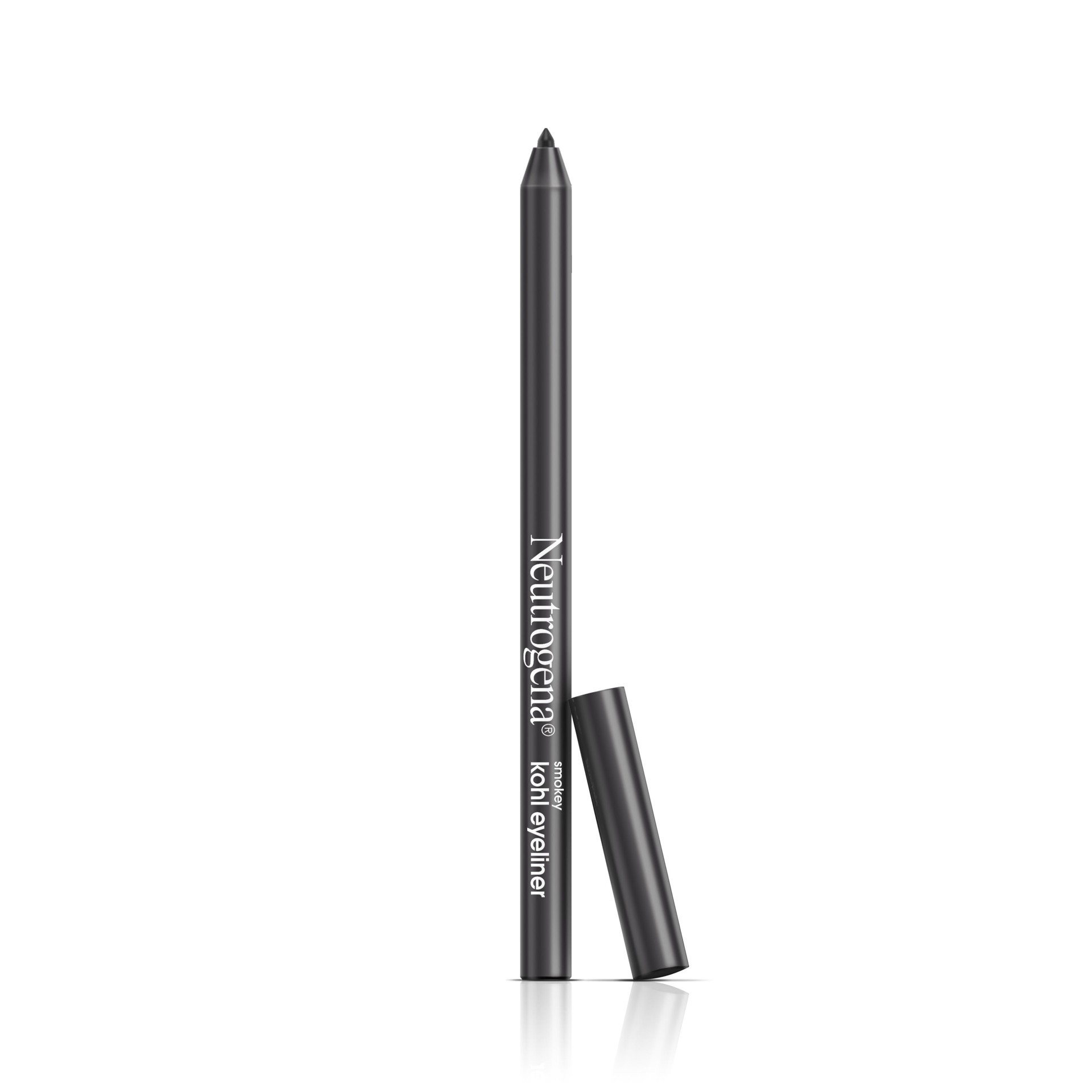 slide 5 of 7, Neutrogena Smokey Kohl Eyeliner with Antioxidant Vitamin E, Water-Resistant & Smooth-Gliding Eyeliner Makeup, Smokey Gray, 0.014 oz, 0.014 oz