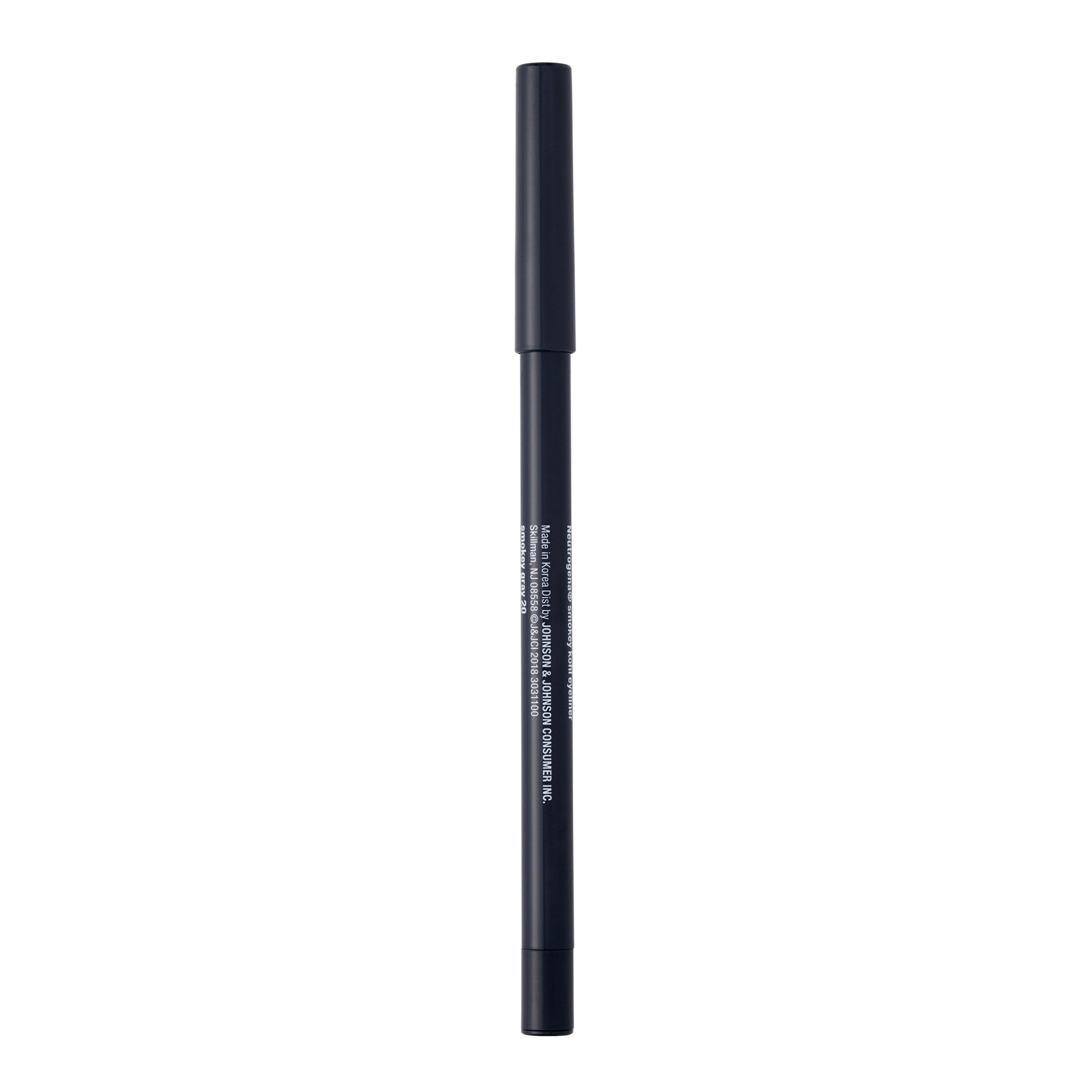 slide 2 of 7, Neutrogena Smokey Kohl Eyeliner with Antioxidant Vitamin E, Water-Resistant & Smooth-Gliding Eyeliner Makeup, Smokey Gray, 0.014 oz, 0.014 oz