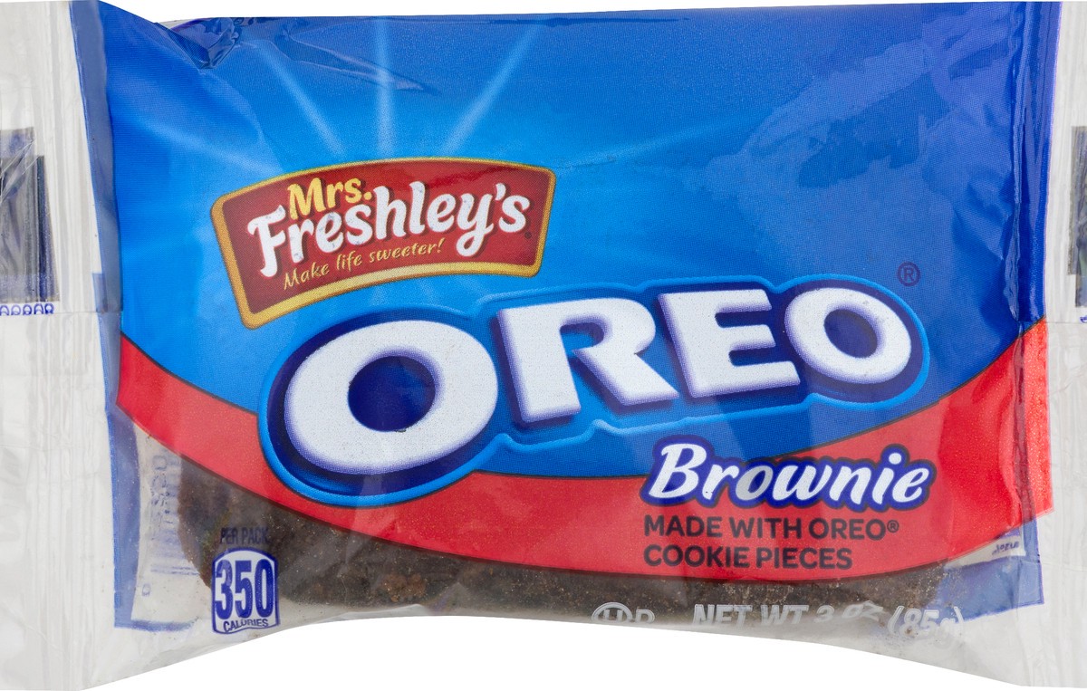 slide 3 of 11, Mrs. Freshley's Oreo Brownie 3 oz, 3 oz