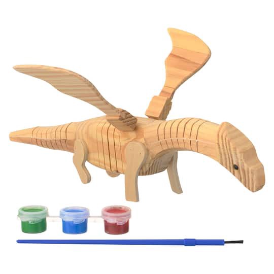 slide 1 of 3, Wooden Wiggle Dragon Kit By Creatology, 1 ct