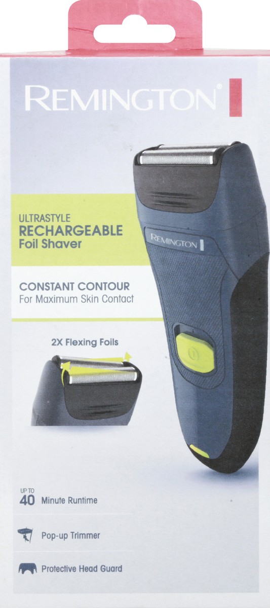 slide 6 of 9, Remington Ultrastyle Rechargeable Foil Shaver 1 ea, 1 ea