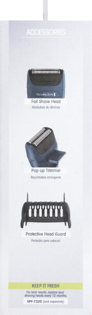 slide 7 of 9, Remington Ultrastyle Rechargeable Foil Shaver 1 ea, 1 ea