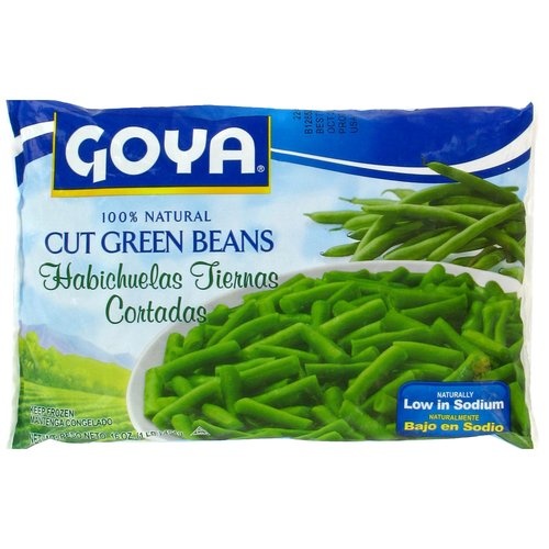 slide 1 of 1, Goya Cut Green Beans, 16 oz