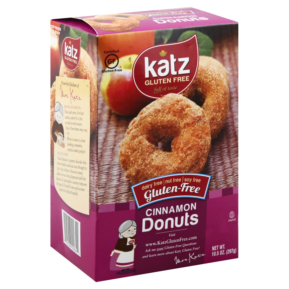 slide 5 of 6, Katz Donuts 10.5 oz, 10.5 oz