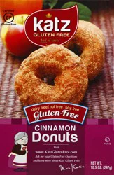Katz Gluten-Free Cinnamon Donuts, 10.5 oz